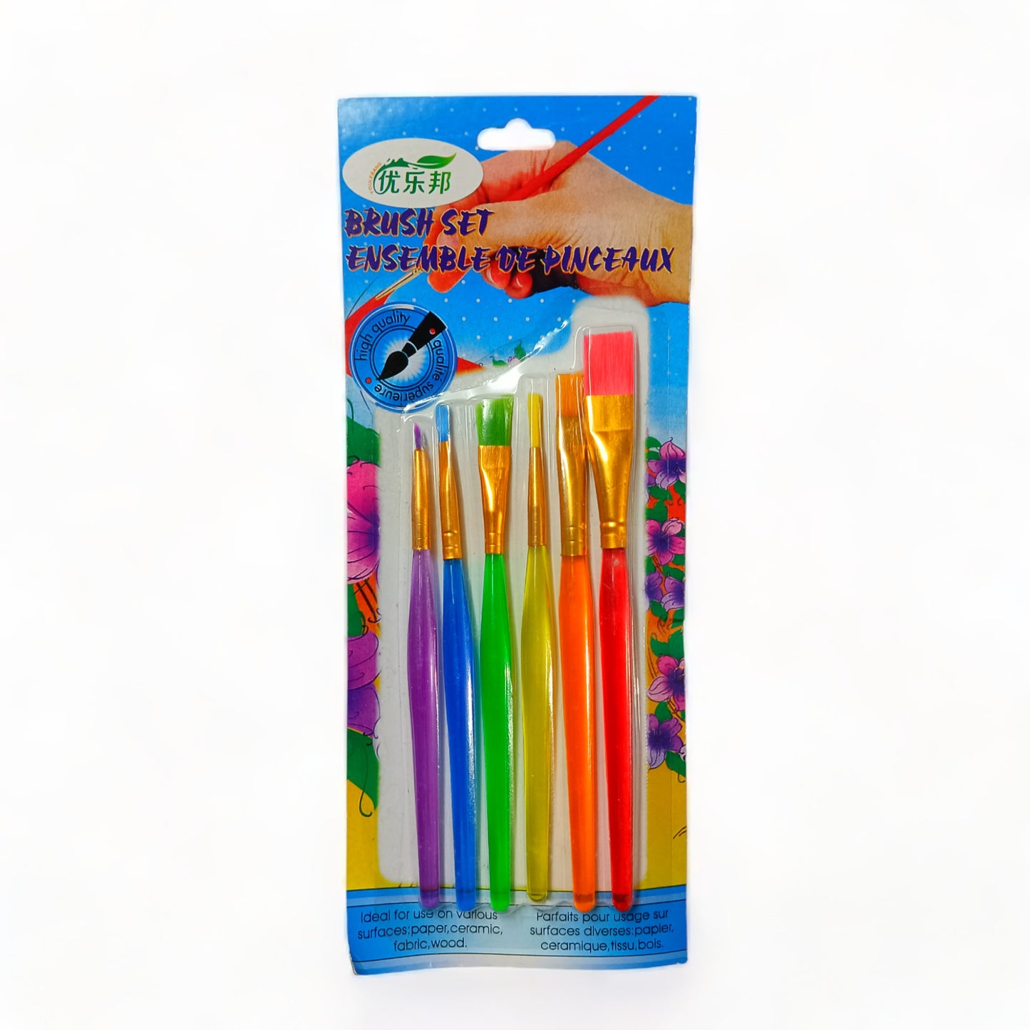 a close up of a bunch of tooth brushes