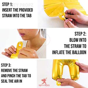 Baby Shower Foil Banner Decoration Items Baby Shower Decorations Photoshoot Material (10pc Set)