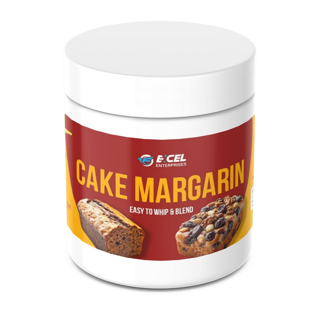 Cake Margarine, Easy to Whip and Blend, Baking Spread For Cake Making 500 gm