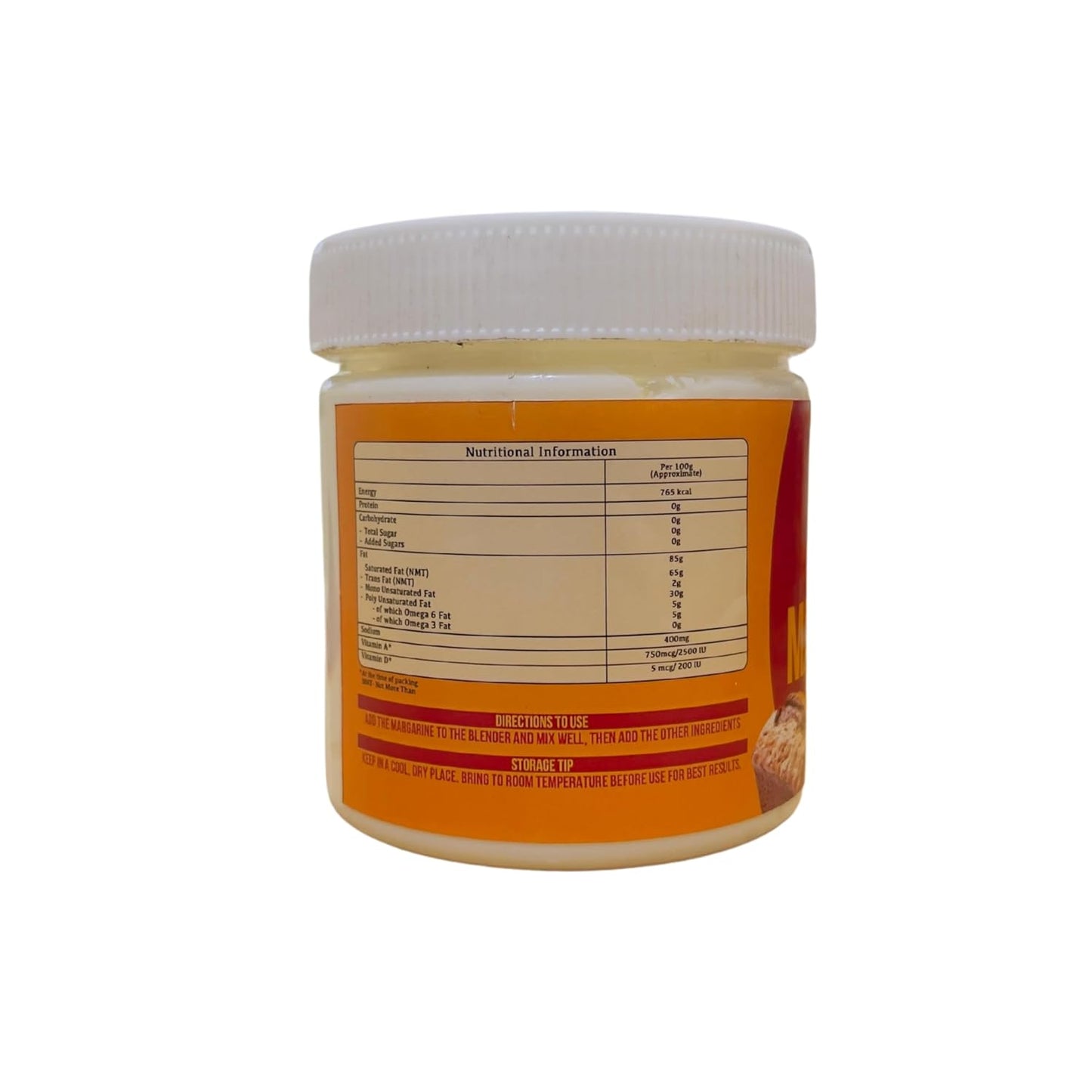 Cake Margarine, Easy to Whip and Blend, Baking Spread For Cake Making 250 gm