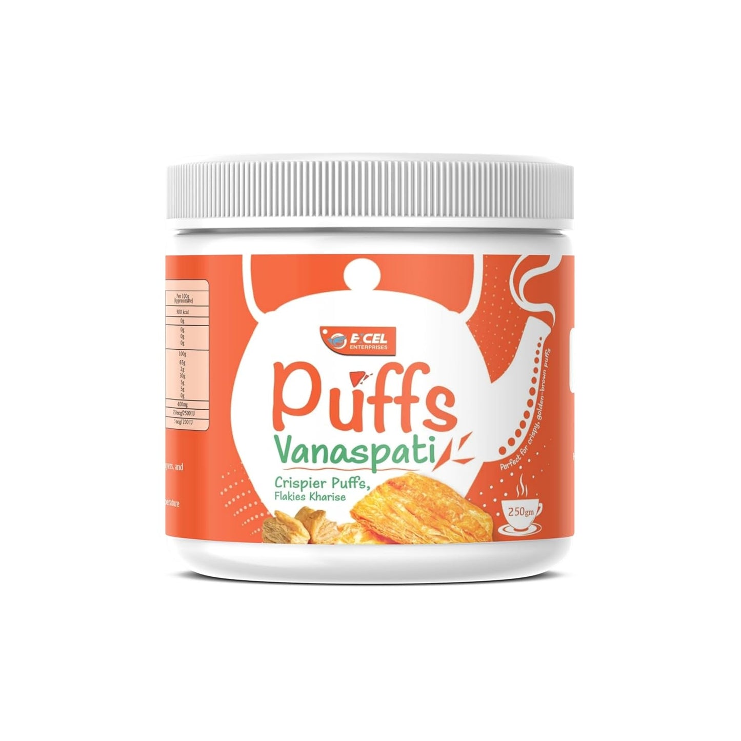 Puffs Vanaspati Crispier Puffs Flakies Kharise, 250 gm