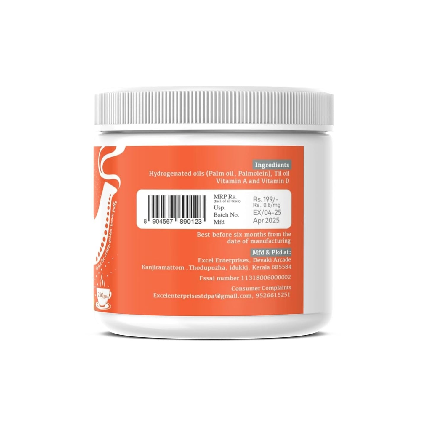 Puffs Vanaspati Crispier Puffs Flakies Kharise, 250 gm