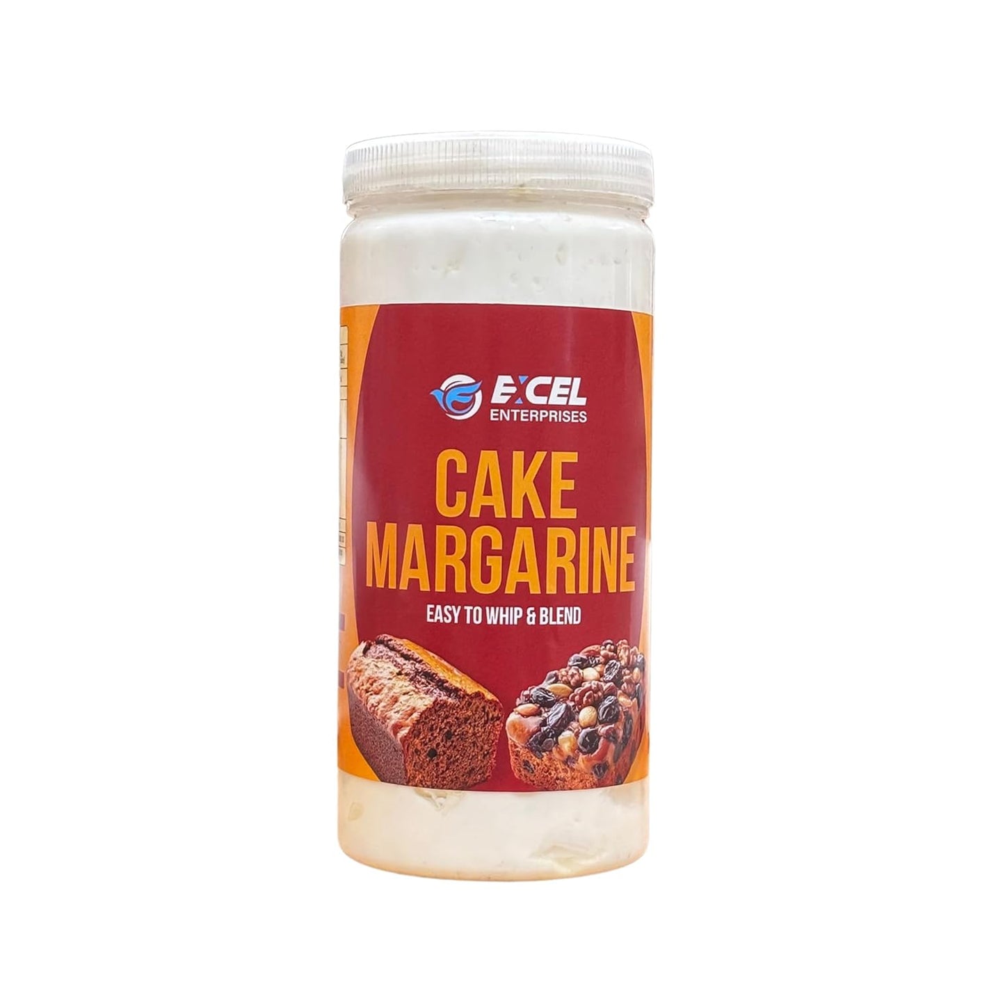 Cake Margarine, Easy to Whip and Blend, Baking Spread For Cake Making 1 Kg