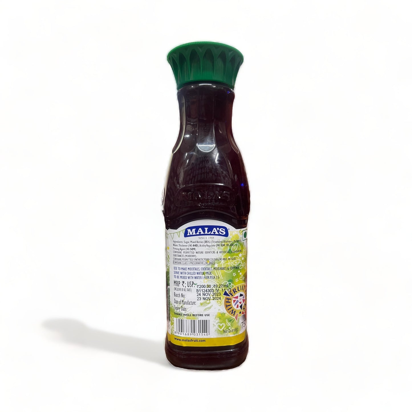 a bottle of alcohol sitting next to a bottle