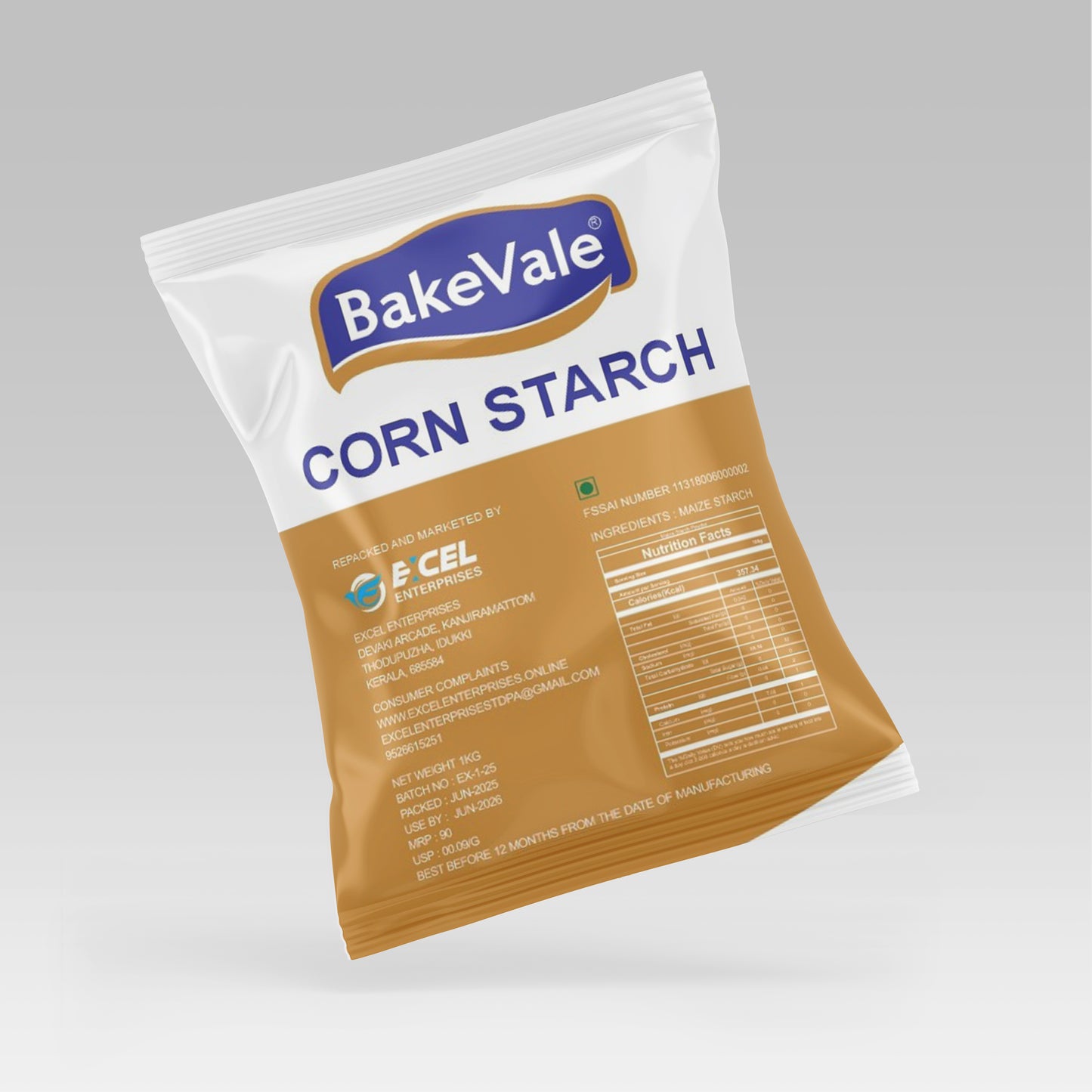 Bakevale Corn Flour 1 Kg