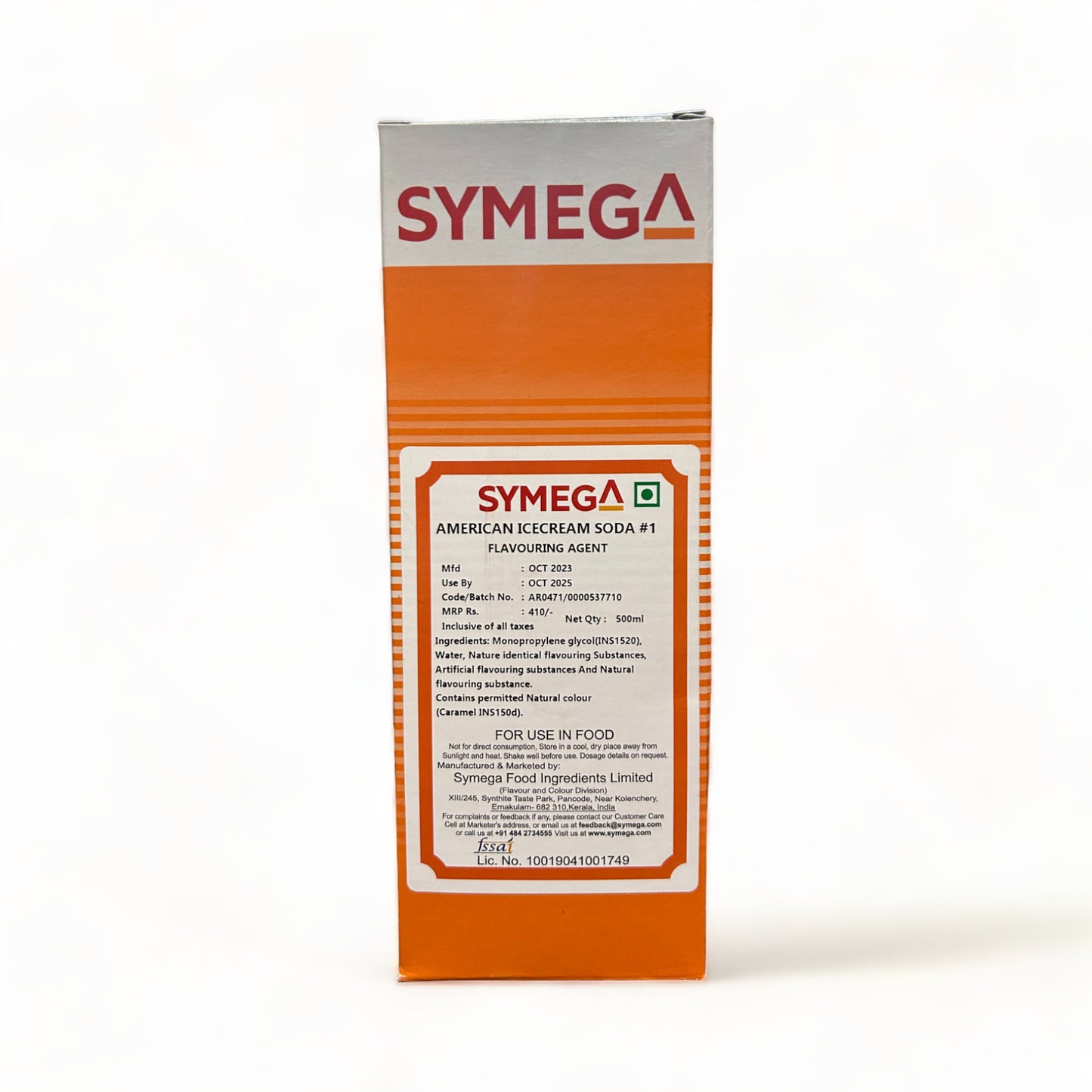 a box that has a sign on it