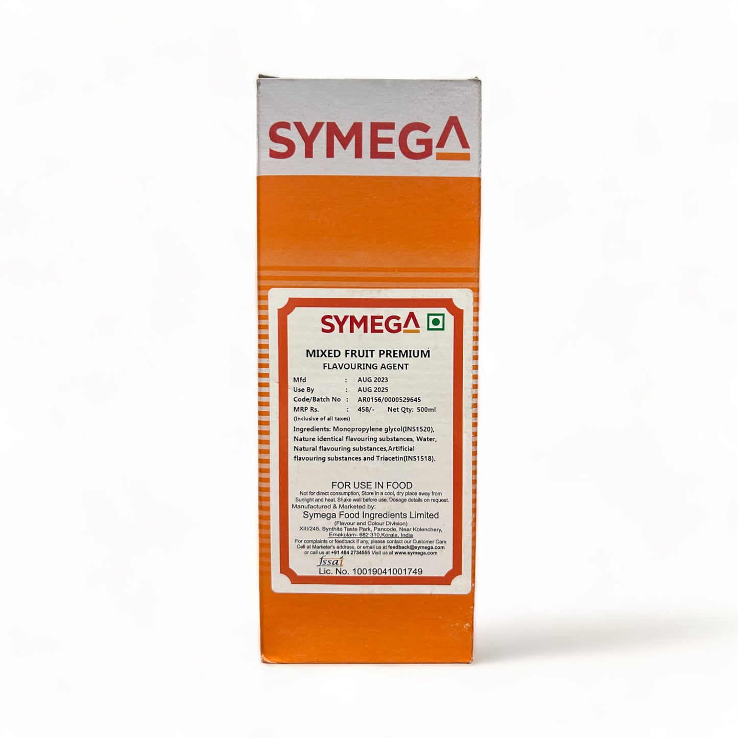 a box that has a sign on it