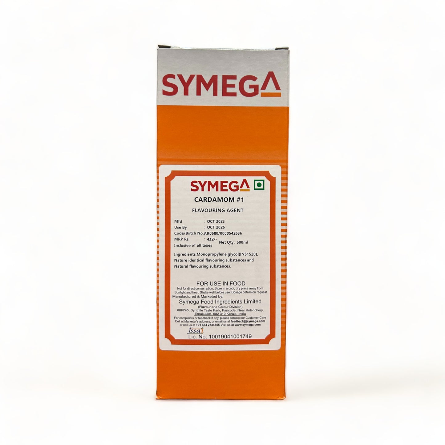 a box that has a sign on it