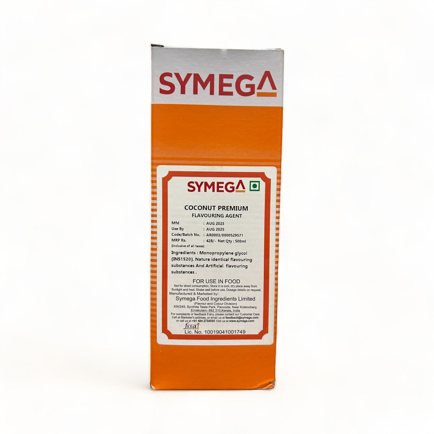 a box that has a sign on it