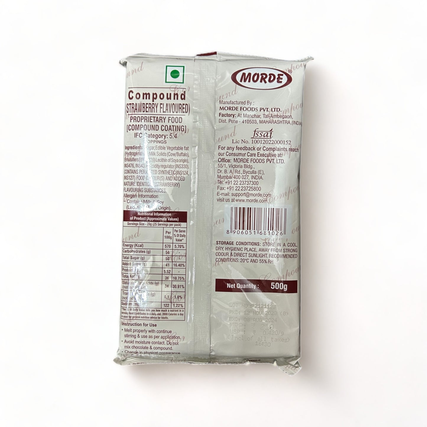 a close up of a cell phone in a package