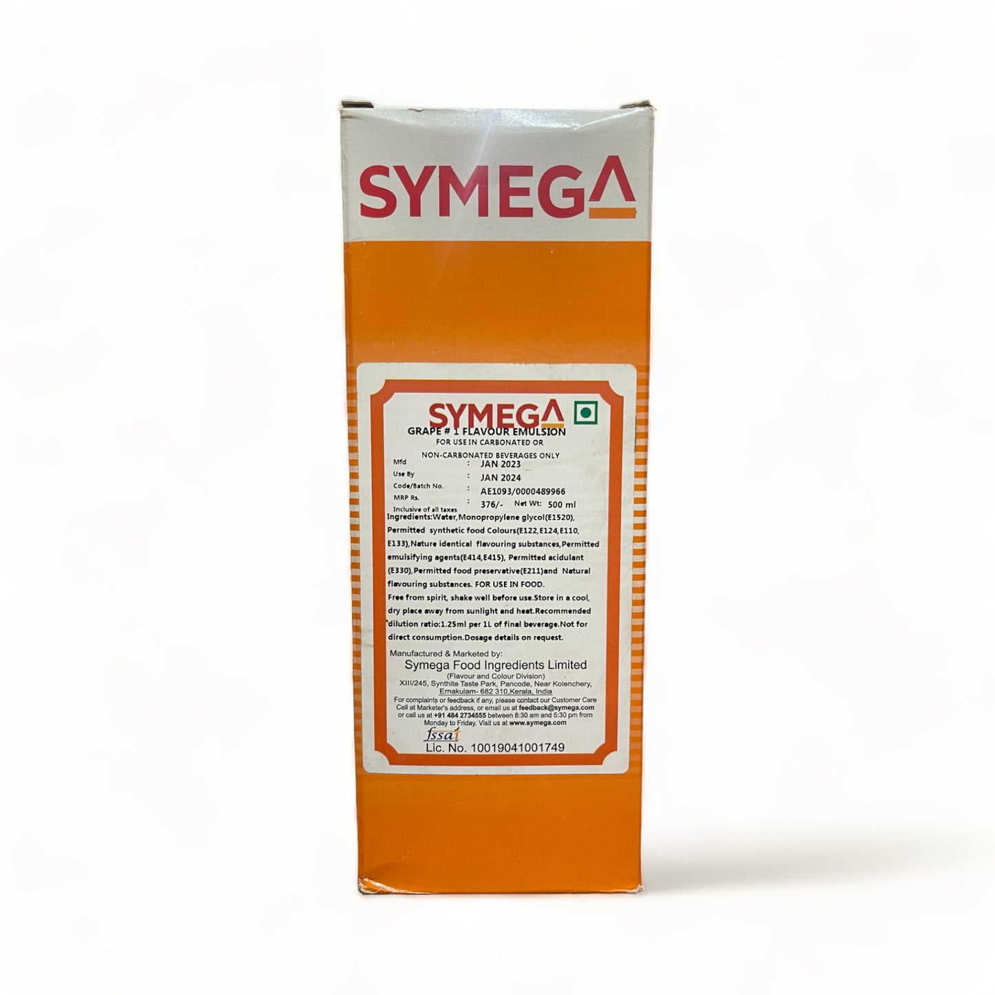 a box that has a sign on it