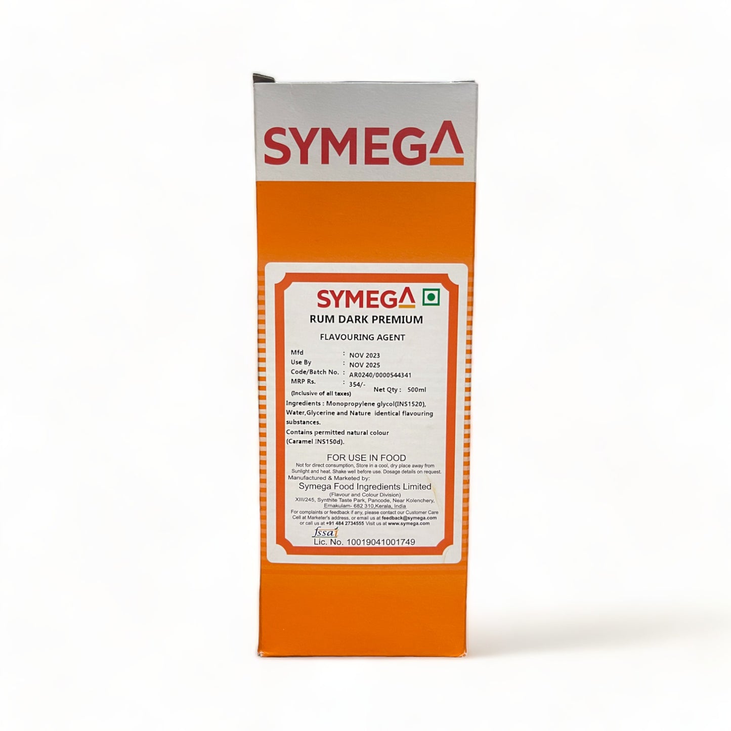 a box that has a sign on it