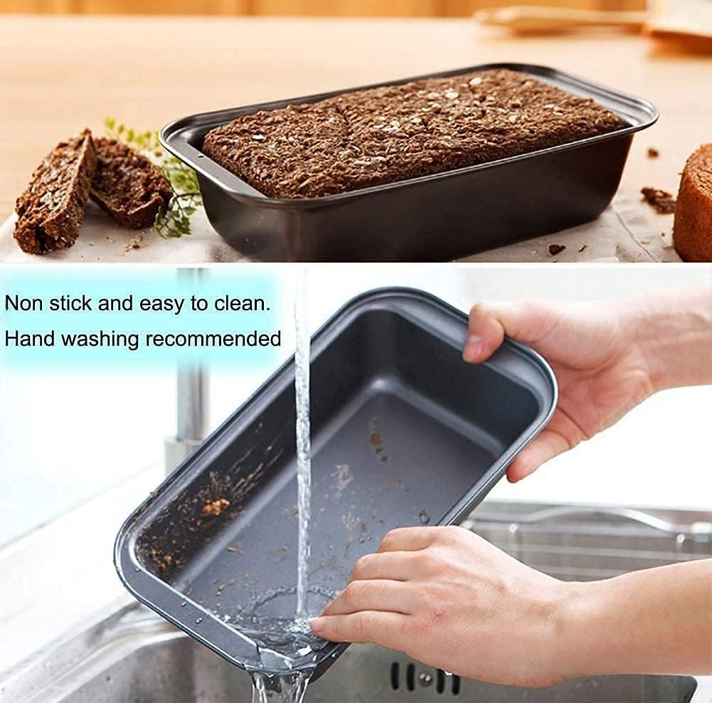 Rectangle Shape Cake Mould Non Stick Carbon Steel Bread Baking Mould Easy Bakes