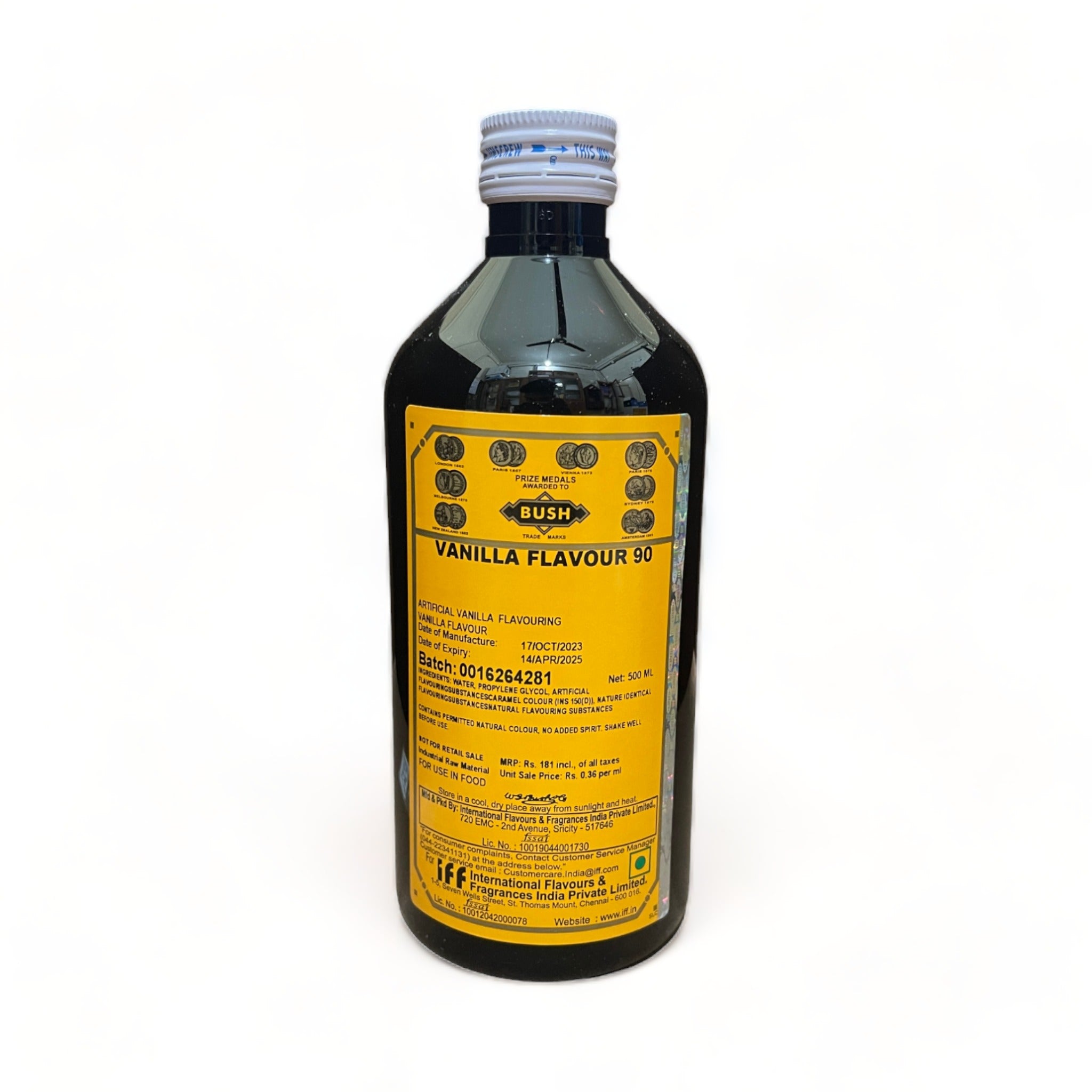 IFF Vanilla Flavour 90 500ml– Easy Bakes