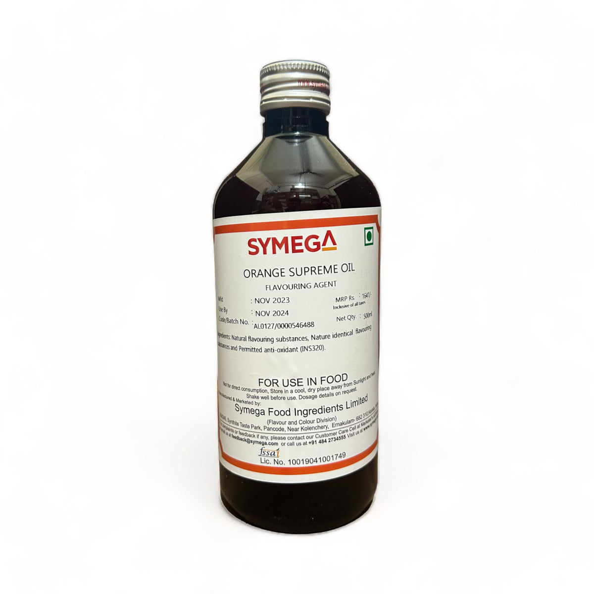 Symega Orange Supreme Oil Flavour 500ml– Easy Bakes