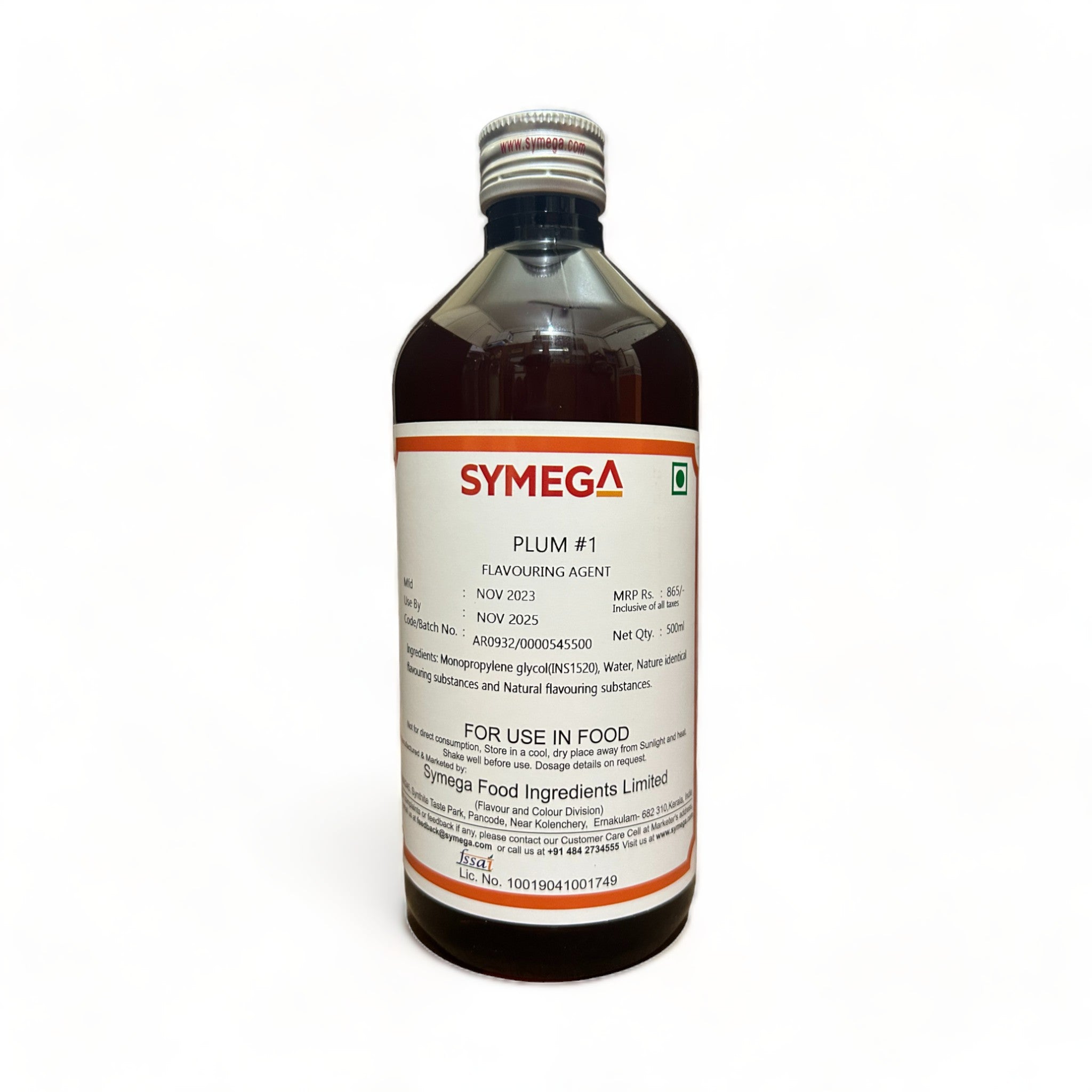 Symega Plum #1 Flavour 500ml– Easy Bakes