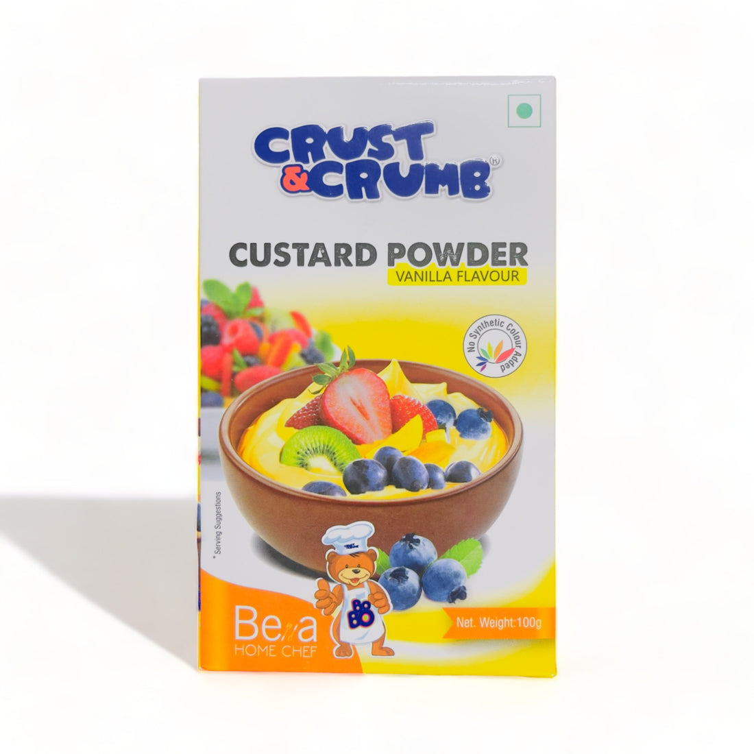 Custard Powder Crust Vanilla Flavour & Crumb 100gm– Easy Bakes
