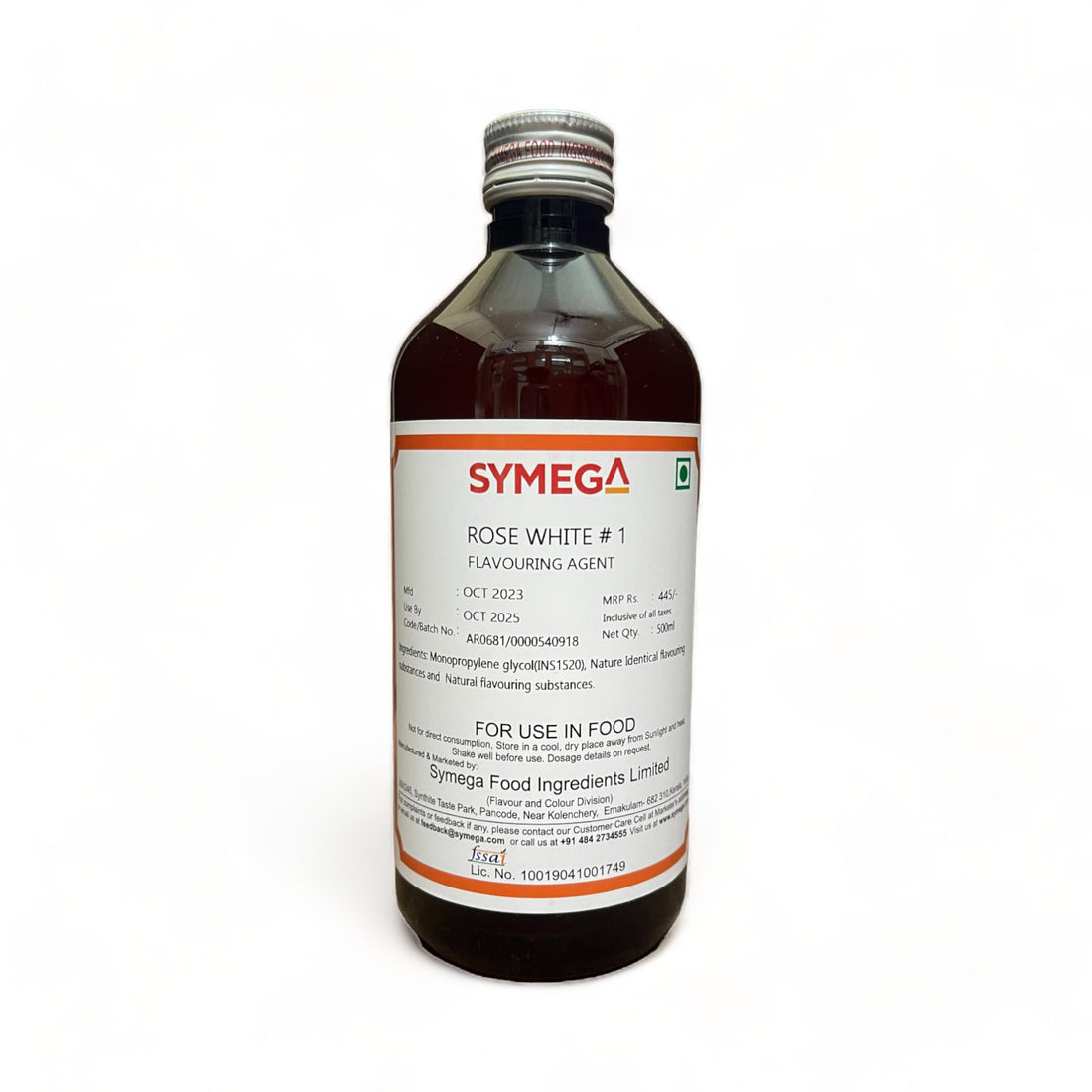 Symega Rose White #1 flavour 500ml– Easy Bakes