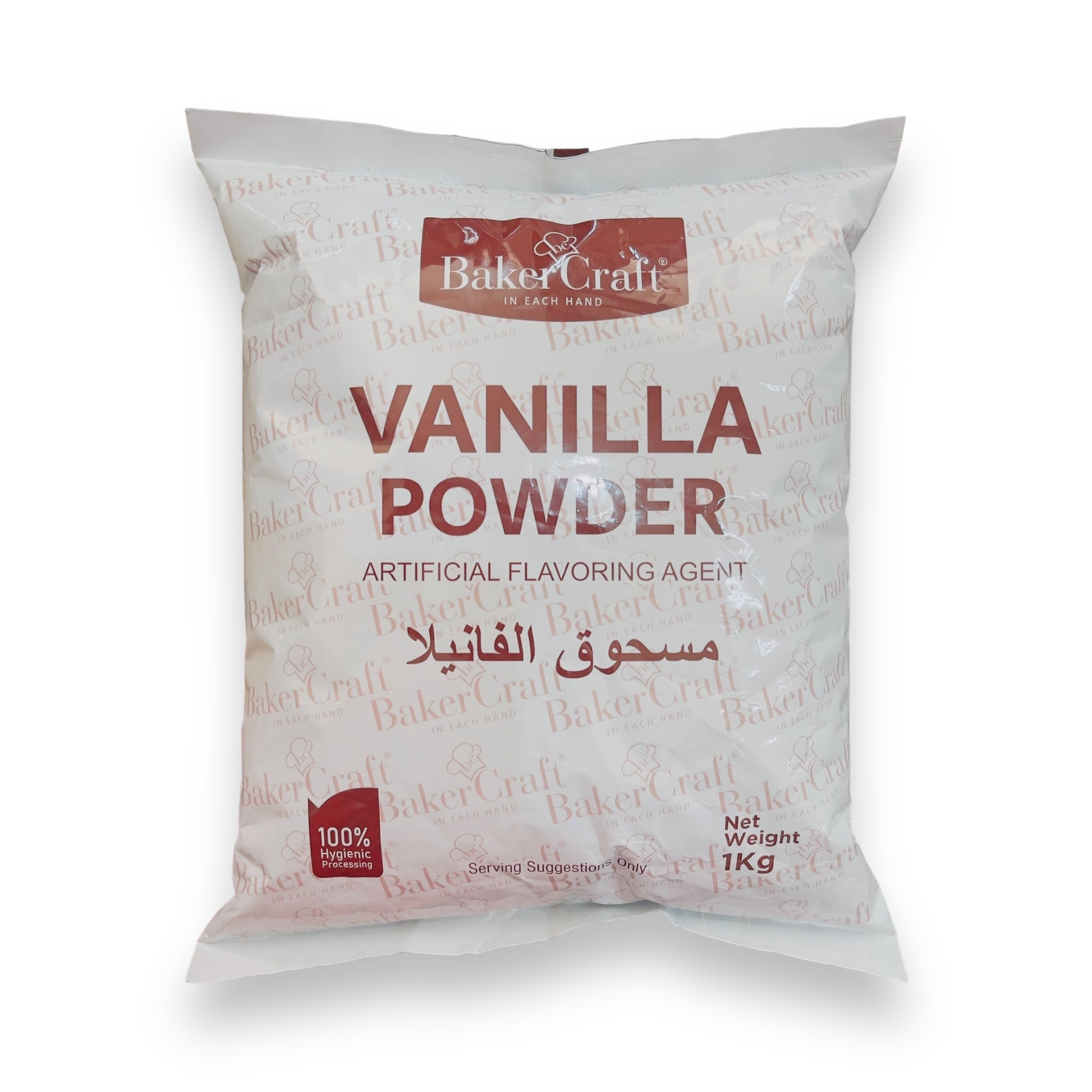 BakerCraft Vanilla Powder Artificial flavoring Agent 1 Kg– Easy Bakes