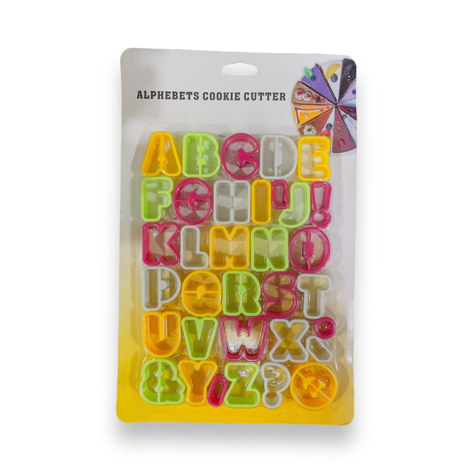Fondant Icing Cookie Cutter Alphabets 32 Pc Set Easy Bakes