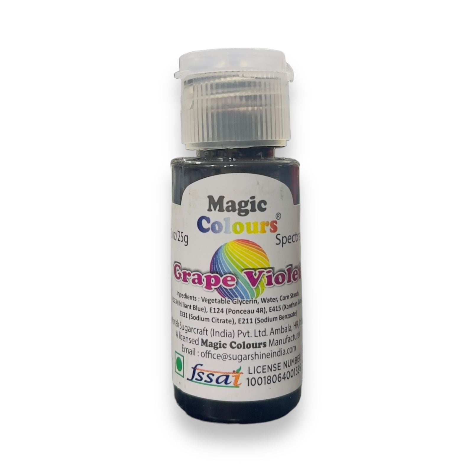 Magic Spectral Gel Colours Grape Violet 25gm– Easy Bakes