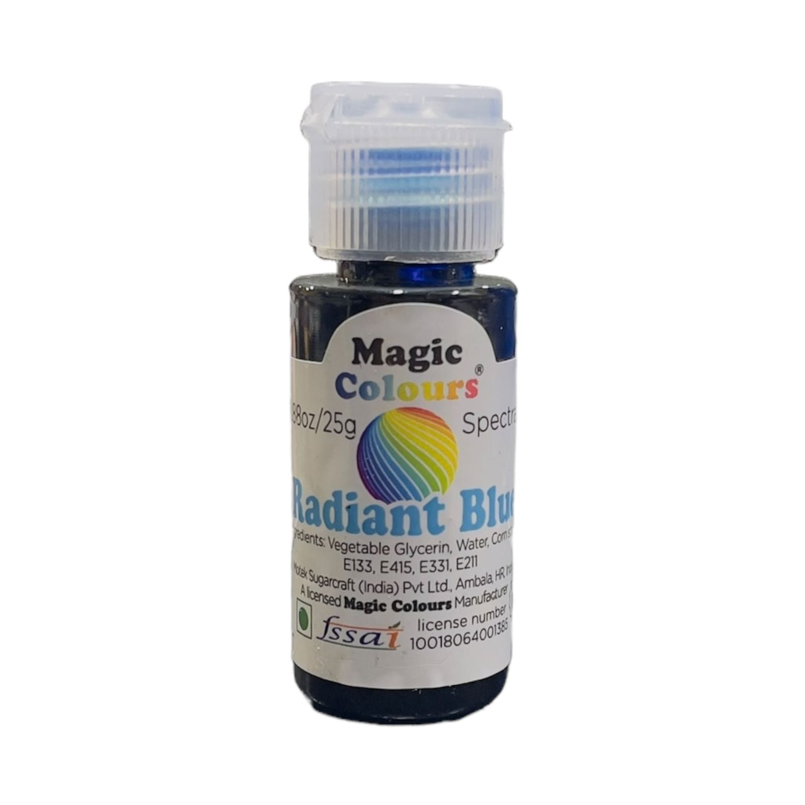 Magic Spectral Gel Colours Radiant Blue 25gm– Easy Bakes